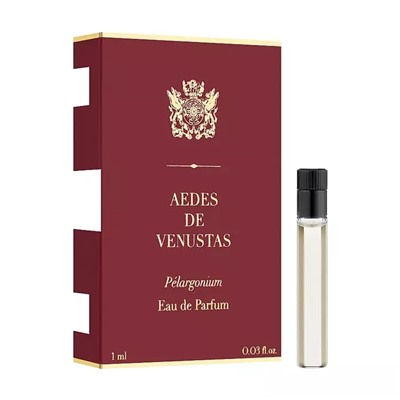 AEDES DE VENUSTAS PELARGONIUM edp 1ml пробник