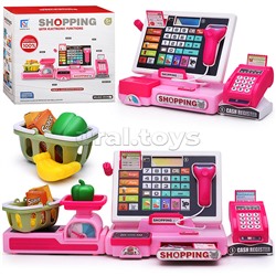 Игровой набор "Касса со сканером" с аксессуарами, в коробке