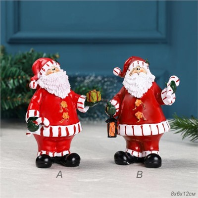 Фигурка Дед Мороз 12 см микс / SD106 /уп 72/Новый год