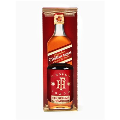 Чай чёрный «С Новым годом!», вкус: лимон, 50 г (18+)