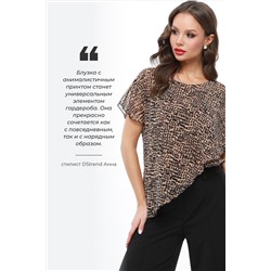 Блузка Мэнди, браун