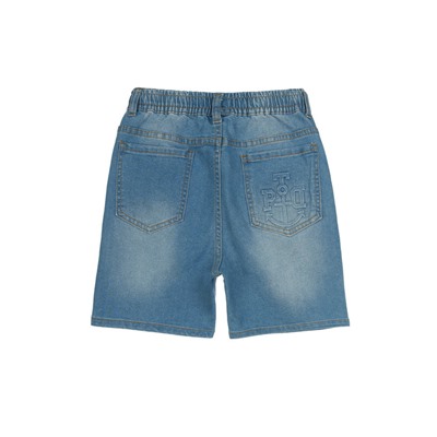 Шорты текстильные джинсовые для мальчиков