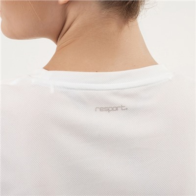 Футболка женская Resport, бифлекс, размер M (46), белая