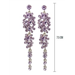 Серьги с чешскими кристаллами