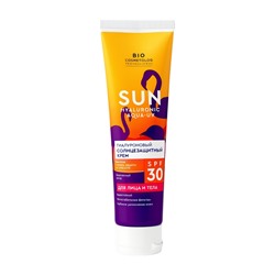 Крем солнцезащитный для лица и тела SPF 30 гиалуроновый, 75 мл
