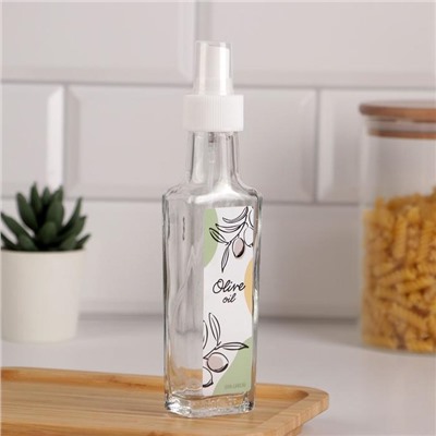 Бутылка для масла, распылитель с дозатором «Olive oil», 100 мл