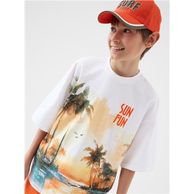 Кепка текстильная для мальчиков