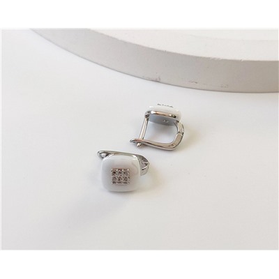 Серьги с керамикой