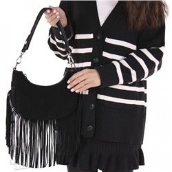 Сумка женская кожаная 99098NNAA black Natale Navetta