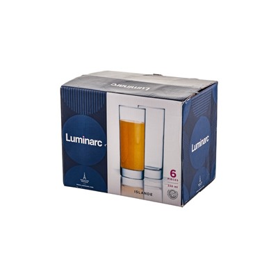 УЦЕНКА Набор стаканов высоких 5 шт. 330 мл Island=