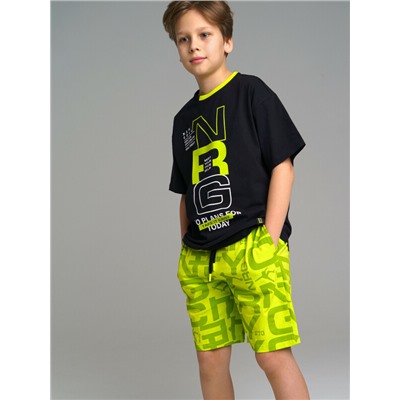 Комплект трикотажный для мальчиков: фуфайка (футболка), шорты