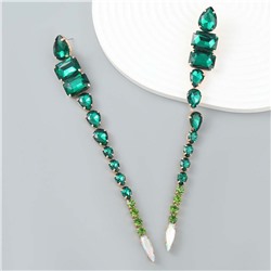 Серьги длинные на гвоздиках арт. 13 0967 (id 265491)