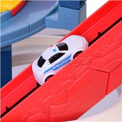 Паркинг-Трек "Городская эстакада с динозаврами" в коробке