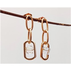 Серьги с кристаллами Swarovski