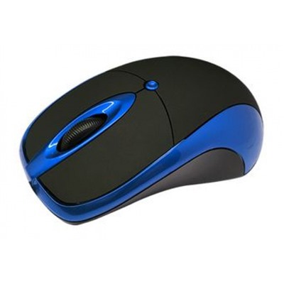Мышь PERFEO оптическая "ORION", 3 кн, DPI 1000, USB, черн/син PF_A4792 Perfeo