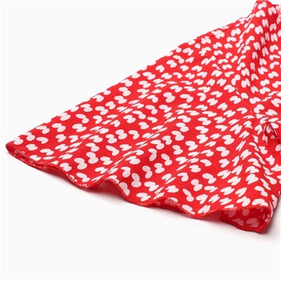 Платье мини женское MIST Flower, красное, размер 50