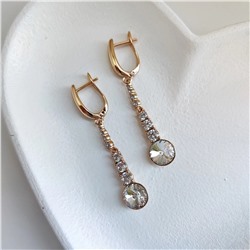 Серьги с кристаллами Swarovski