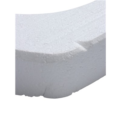 УЦЕНКА Сиденье для уличного туалета, пенопласт, белое