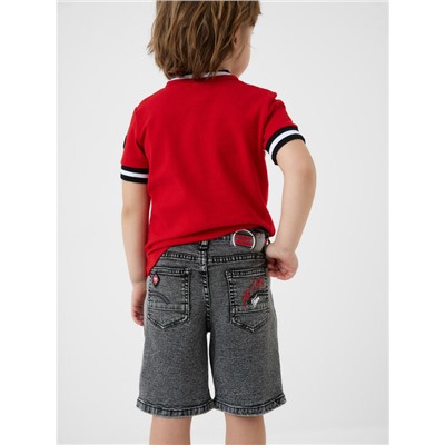 Шорты текстильные джинсовые для мальчиков