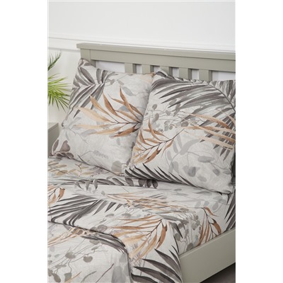 КПБ с принтом Ветка пальмы бязь НАТАЛИ, 1210581