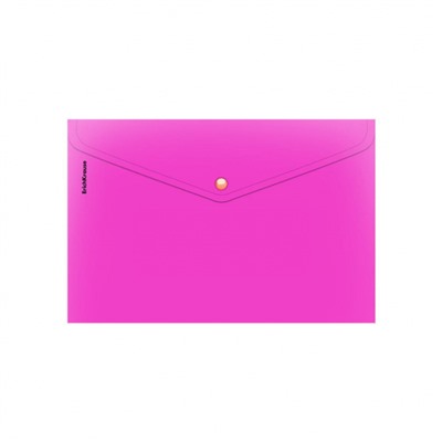 Папка с кнопкой  А4 180мкм 54879 "Карибский бархат" непрозрачная ассорти ErichKrause