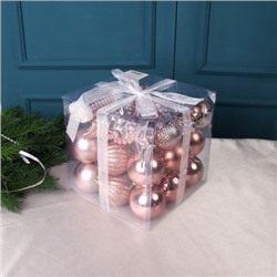 Елочные шары 31 штук 7 см Ассорти / HX-24 /уп 24/