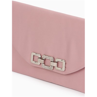 УЦЕНКА Сумка-клатч вечерняя на магните, 24×5×13 см, розовая