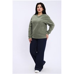 Свитшот женский 82067 (Оливковый)