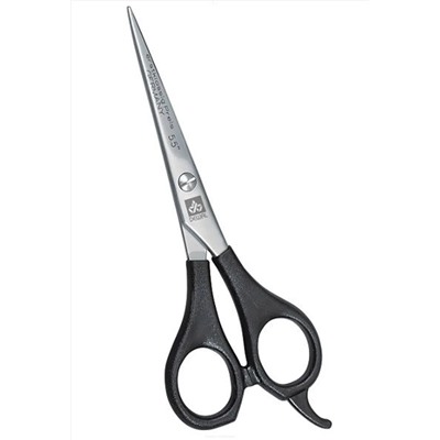 Dewal Парикмахерские ножницы прямые с микронасечками / Easy Step 2118/6.0, черный 2240