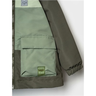 Куртка детская текстильная с полиуретановым покрытием для мальчиков (ветровка)