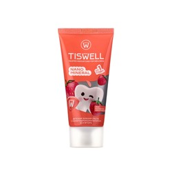 Детская зубная паста реминерализирующая с наногидроксиапатитом, со вкусом клубники, от 1 года, 60 г