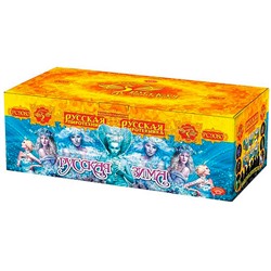 Батарея салютов "Русская зима" (0,8"-1"-1,2" х 136 залп.) * в кор. 1 шт. Срок до 01.04.27