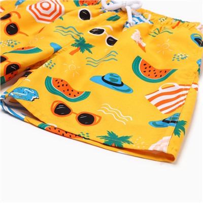 Купальные трусы детские MINAKU "Пляж" рост 146-152 (12)