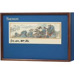 SHENNUN. Набор Прекрасная страна. Зеленый Би Ло Чунь 200 гр. карт.упаковка