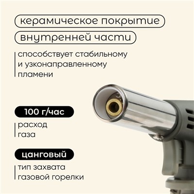 УЦЕНКА Горелка газовая maclay 920, с пьезоподжигом