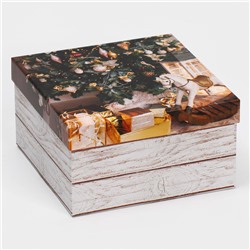 Набор подарочных коробок 6 в 1 «С Новым годом», 10×10×6 - 20×20×11 см