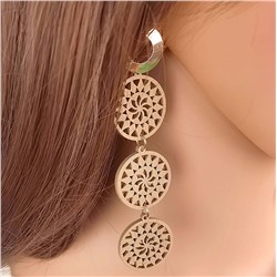 Серьги длинные на гвоздиках арт. 13 3295 (id 271260)