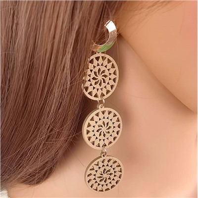 Серьги длинные на гвоздиках арт. 13 3295 (id 271260)