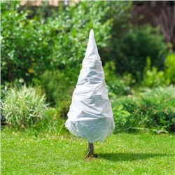Чехол для растений, конус на завязках, 120×100 см, спанбонд с УФ-стабилизатором, плотность 60 г/м², МИКС, Greengo