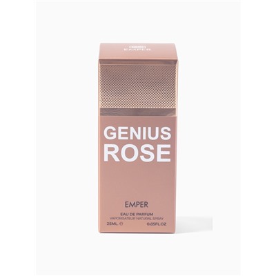 Парфюмерная вода женская GENIUS ROSE, 25 мл (по мотивам CAROLINA HERRERA 212 VIP ROSE)
