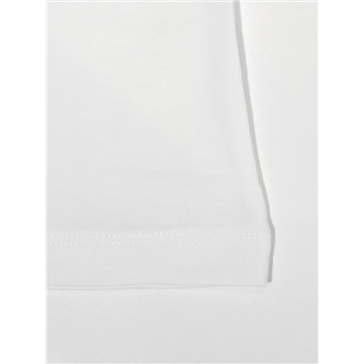 4644-01 Футболка для девочек белая (BAYKAR)