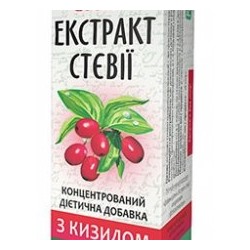 Сироп-экстракт Стевии с Кизилом концентрированный 20 мл