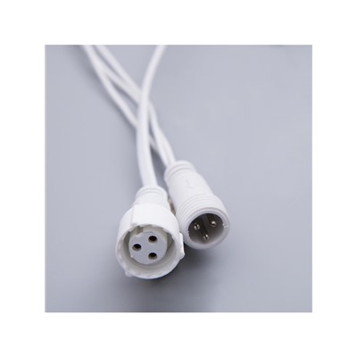 Гирлянда «Бахрома» 3×0.6 м, IP44, УМС, белая нить, 160 LED, свечение белое, 220 В