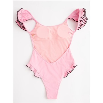 Купальник женский слитный MINAKU Summer rose, размер 50, розовый