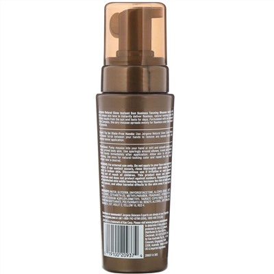 Jergens, Natural Glow, Instant Sun, мусс для автозагара, светло-бронзовый, 177 мл