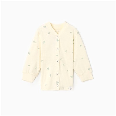 Кофточка детская MINAKU, рост 74-80 см, молочная