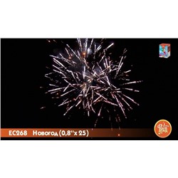 Фейерверк ЕС268 Новогод (0,8" х 25)