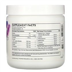Thorne Research, комплекс аминокислот, со вкусом ягод, 228 г (8 унций)