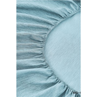 Простыня на резинке Страйп Меланж с высотой борта 25 см НАТАЛИ, 1127595