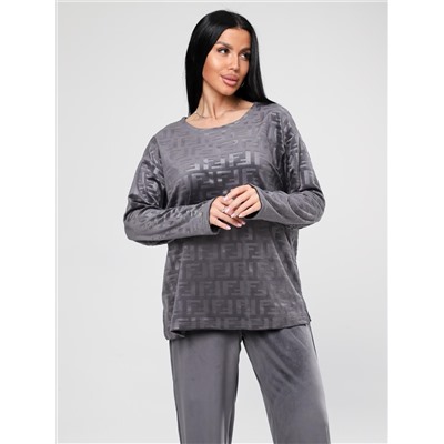 Чарлот-Жаккард - костюм серый